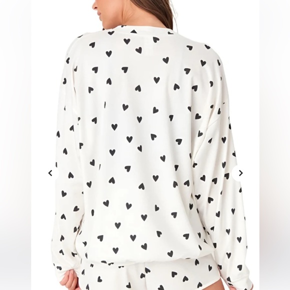 ONZIE hearts oversized sweatshirt - Picture 2 of 5